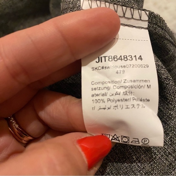 SHEIN heather gray long top - Picture 5 of 5